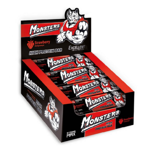 Monsters Strong Max — 20 батончиків
