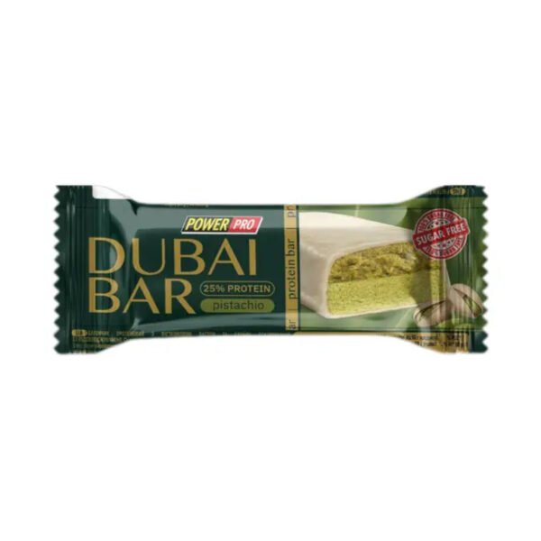 Dubai Bar 25% Sugar free - 10х50g Pistachio
