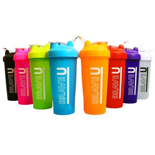 Shaker - 700ml Transparent Black