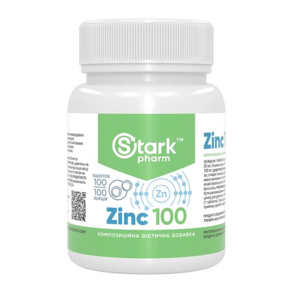 Stark Zinc 100mg - 100tabs