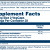 Adrenal 170mg - 60 vcaps