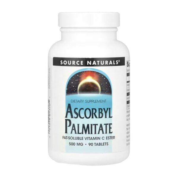 Source Naturals Аскорбіл Пальмітат 500 мг - 90 таблеток