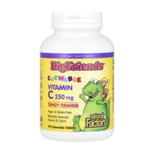 BigFriends Vitamin C 250mg - 90 tabs Orange