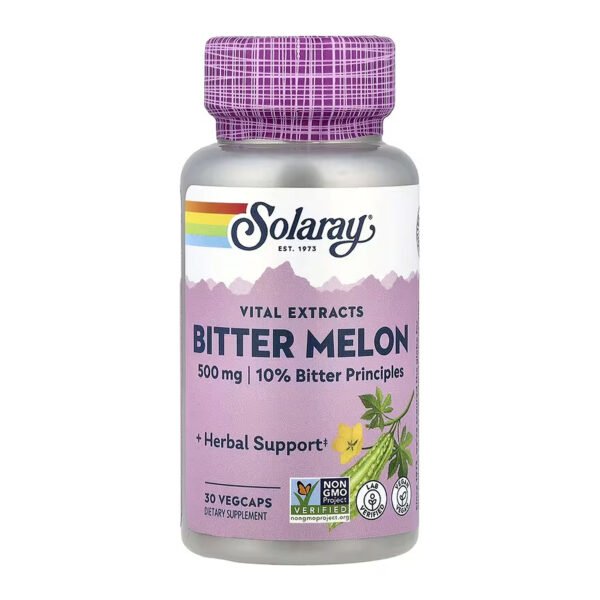 Bitter Melon Fruit Extract 10% 500mg - 30 vcaps