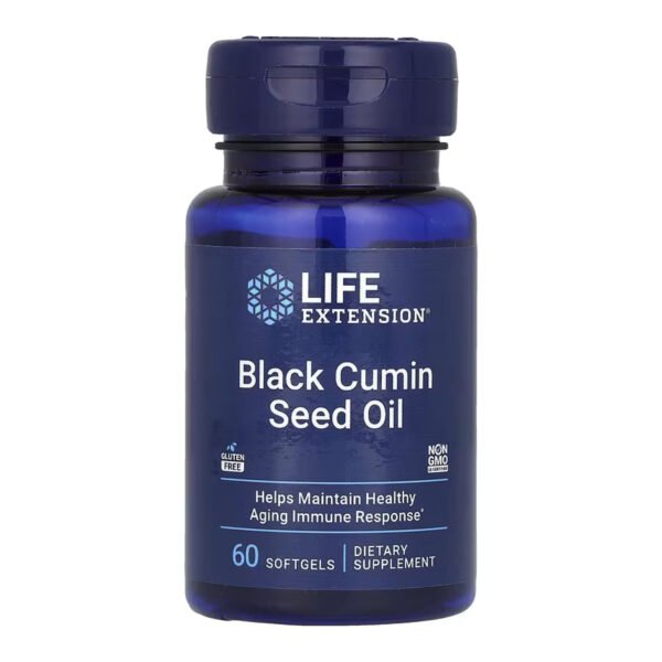 Life Extension Олія чорного кмину — 60 капсул