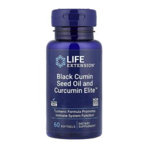 Black Cumin Seed Oil and Curcumin Elite™ - 60 softgels (До 12.26)