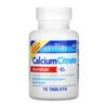 Calcium Citrate + D3 - 75 tabs