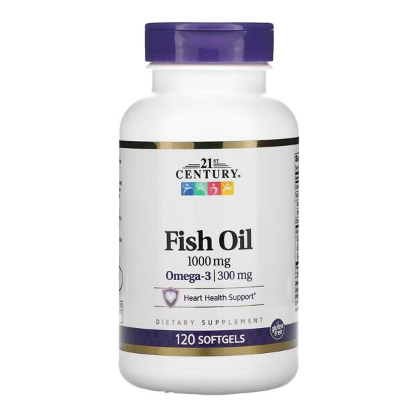 Fish Oil 1000 mg - 120 softgels