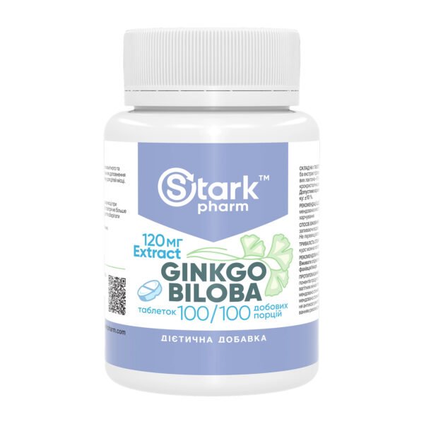 Ginkgo Biloba Extract 120mg - 100 tabs