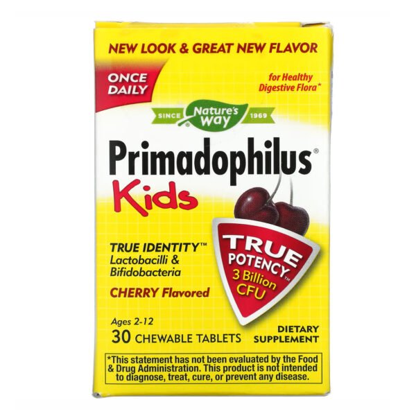 Kids Primadophilus - 30 tabs Cherry (Пошкоджена упаковка)