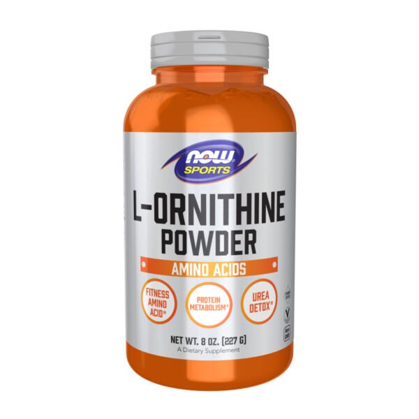 Now Foods L-орнітин порошок — 227 г