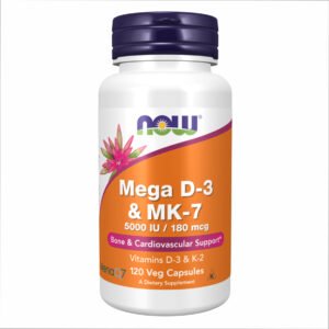 MEGA D-3 & MK-7 - 120 vcaps