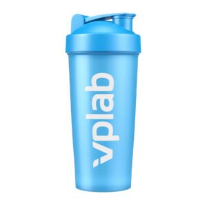 Shaker with blender ball - 700ml Cyan