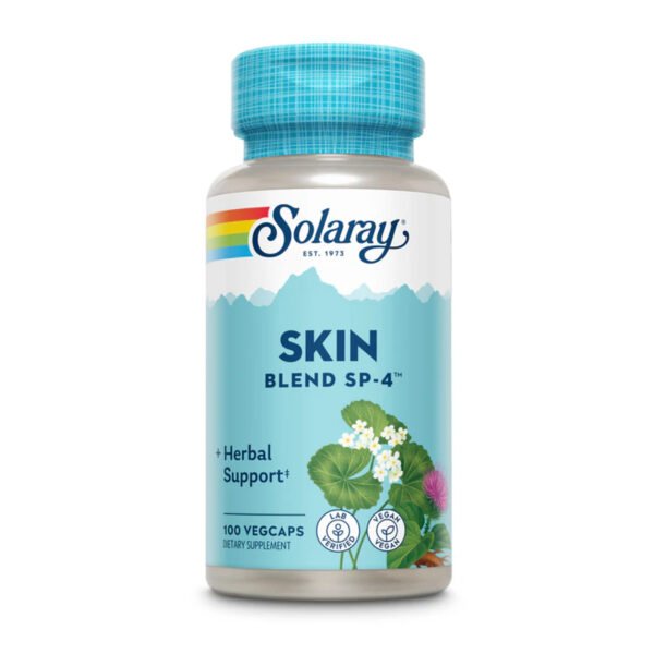 Solaray Skin Blend SP-4 — 100 рослинних капсул