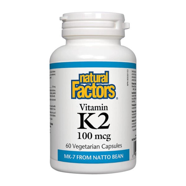 Vitamin K2 100mcg - 60 vcaps