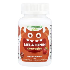 VitaWorks Kids Melatonin 1 mg - 120 chewables (До 01.27)