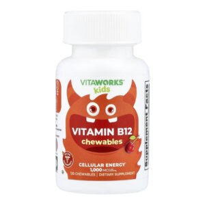 VitaWorks Kids Vitamin B12 - 120 chewables (До 01.27)