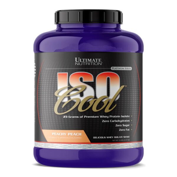 Ultimate Nutrition IsoCool — 2270 г Персиковий Парфе