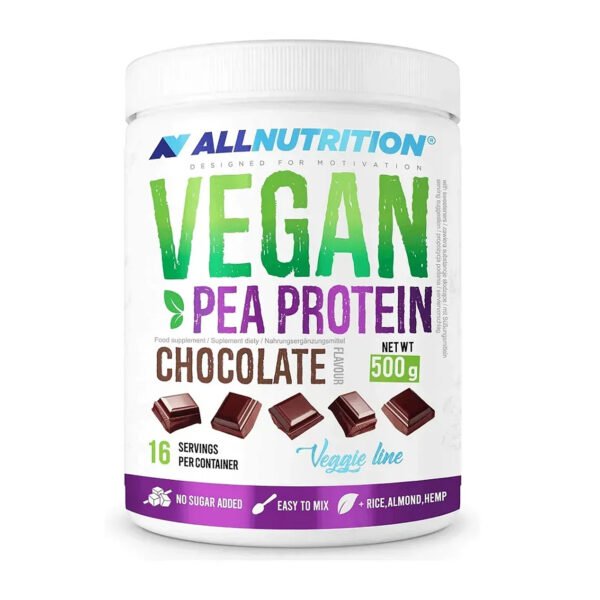 Allnutrition Веганський гороховий протеїн — 500 г Шоколад