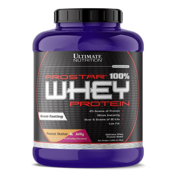 Ultimate Nutrition Prostar Whey — 2390 г арахісове масло з желе
