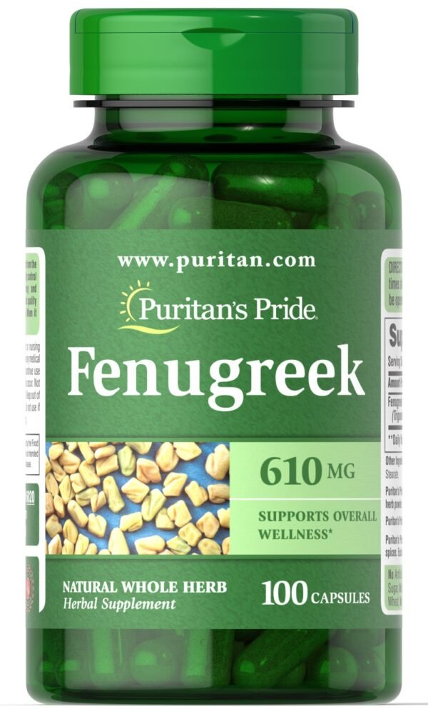 Fenugreek 610 mg - 100 caps