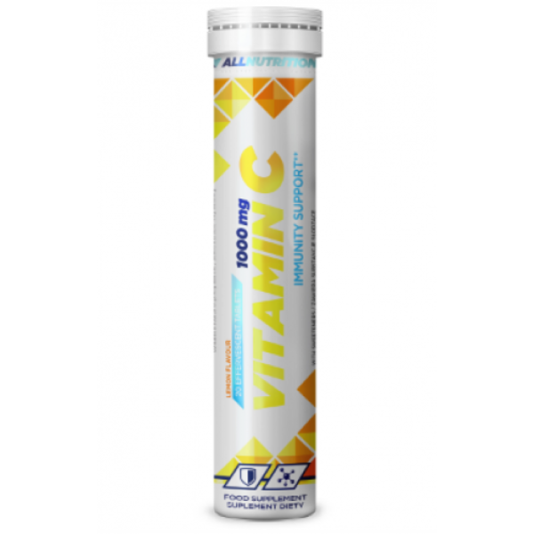 Allnutrition Вітамін C 1000 мг — 20 таблеток лимонних