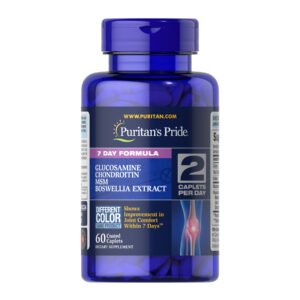 7 Day Formula Joint Soother® Glucosamine Chondroitin MSM & Boswellia - 60 caps