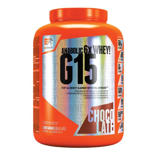 Extrifit G15 Anabolic Gainer — 3000 г шоколадний