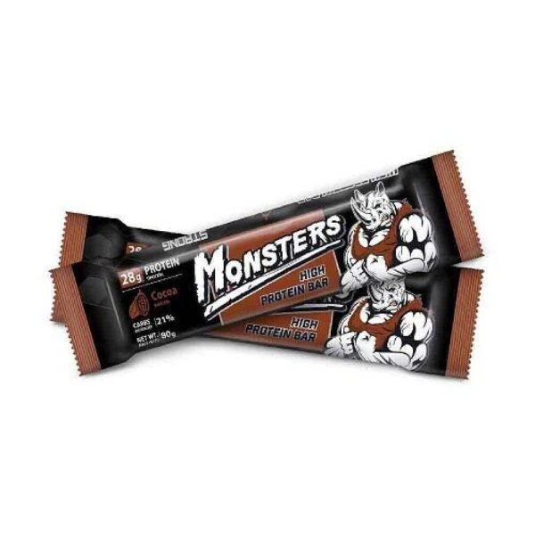 Monsters Батончик з арахісом та соленим карамелем — 40 г