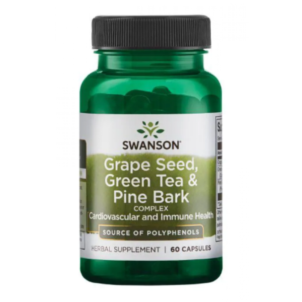 Grape Seed green tea pine bark - 60caps