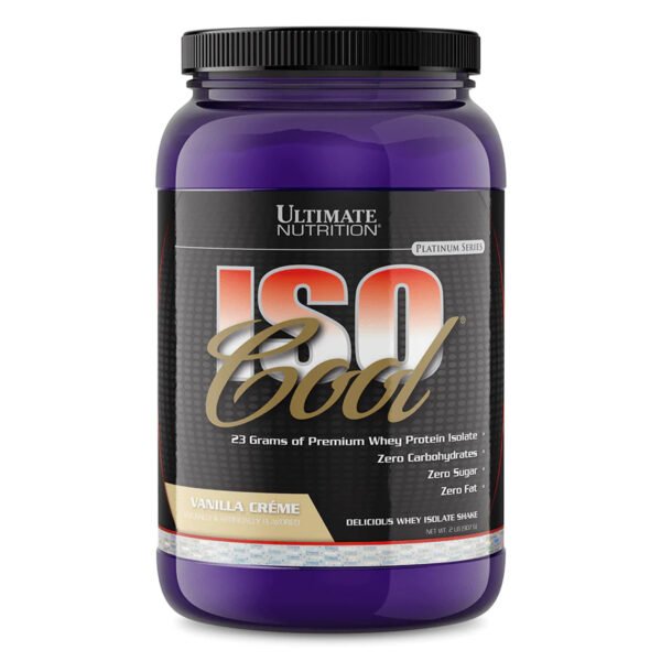 Ultimate Nutrition IsoCool — 907 г ванільний крем