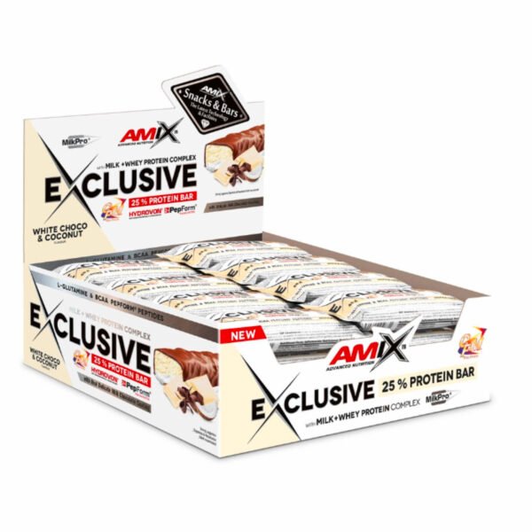Amix Exclusive Protein Bar — 12 шт.