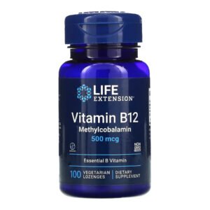 B12 500 mcg - 100 lozenges (Пошкоджена банка)