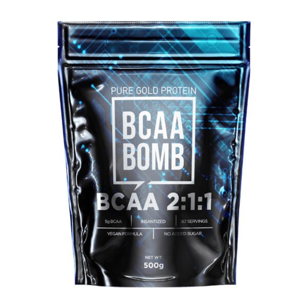 Pure Gold BCAA Bomb 2-1-1 — 500 г полуниця