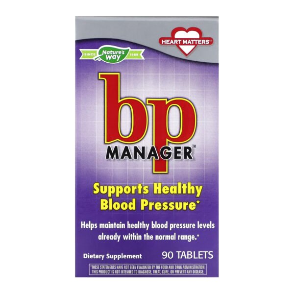 Nature's Way BP Manager — 90 таблеток