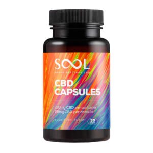Broad Spectrum CBD Gel Capsules 750mg - 30 caps