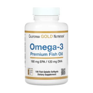 Omega-3 Premium Fish Oil 180mg - 100 softgels