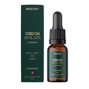CBD Oil Isolate 3000 mg Strawberry - 10 ml