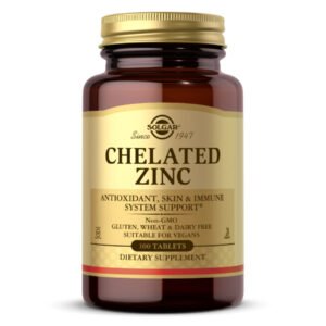 Chelated Zinc - 100 tabs (Пошкоджена етикетка)