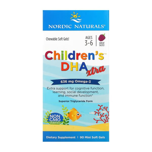 Nordic Naturals Children's DHA Xtra — 90 капсул