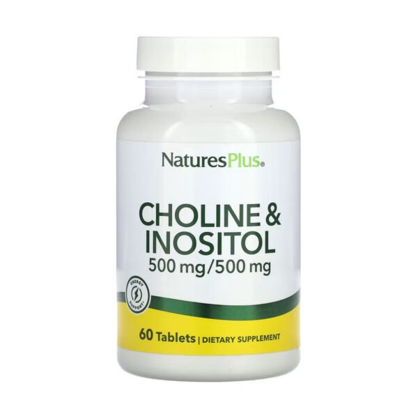 Nature's Plus Холін та Інозитол 500 мг - 60 таблеток