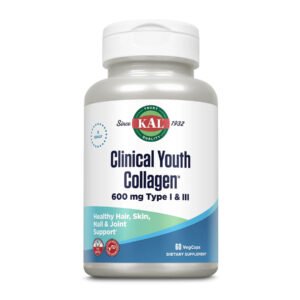 Clinical Youth Collagen I&III 600mg - 60 vcaps (Пошкоджена банка)