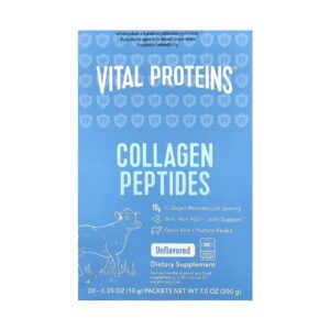 Collagen Peptides - 200g Unflavored (20 Packets)