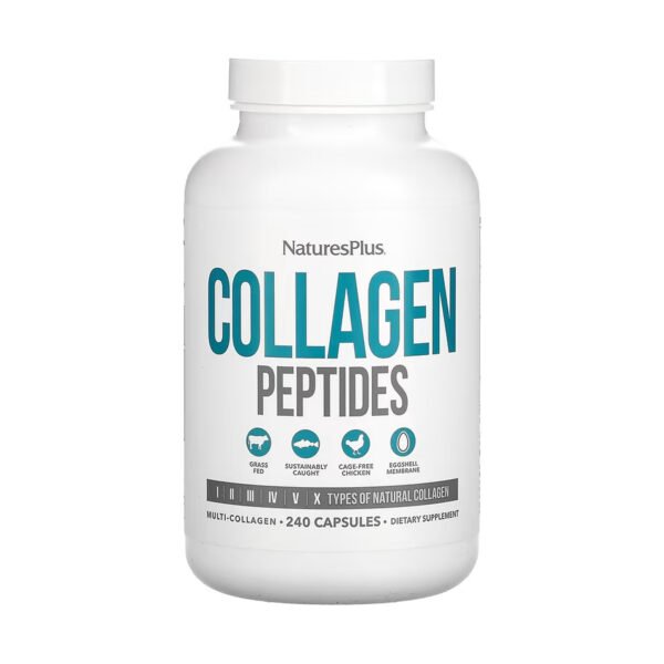 Nature's Plus Колагенові пептиди — 240 капсул