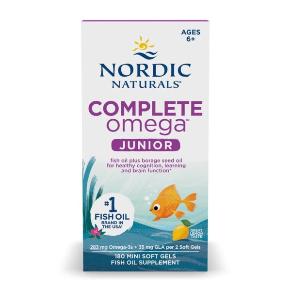Nordic Naturals Complete Omega Junior — 180 капсул