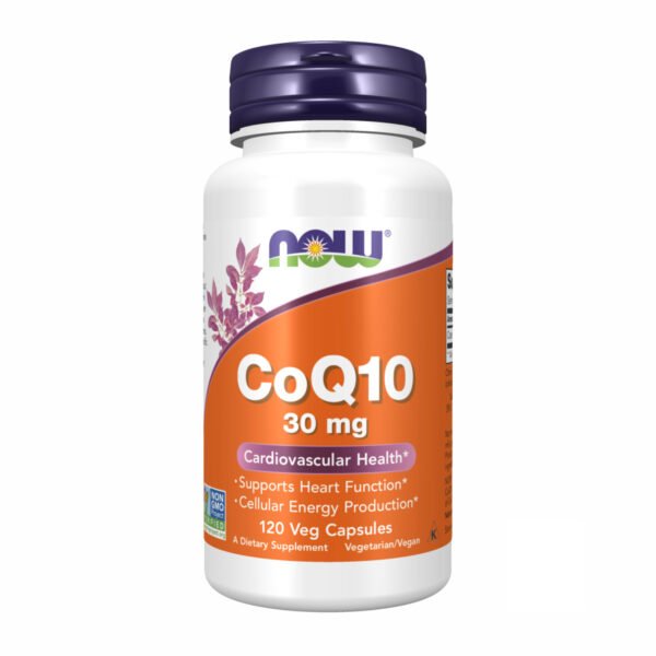 Now Foods CoQ10 30 мг — 120 рослинних капсул
