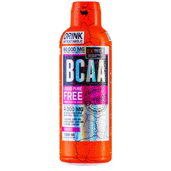 Extrifit BCAA 80.000 Рідкий — 1000 мл Вишня