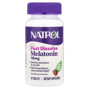 Fast Dissolve Melatonin 10mg - 60 tabs (Пошкоджена етикетка)