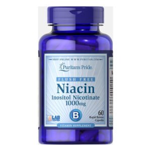 Flush Free Niacin Inositol Niccotinate 1000mg - 60 caps