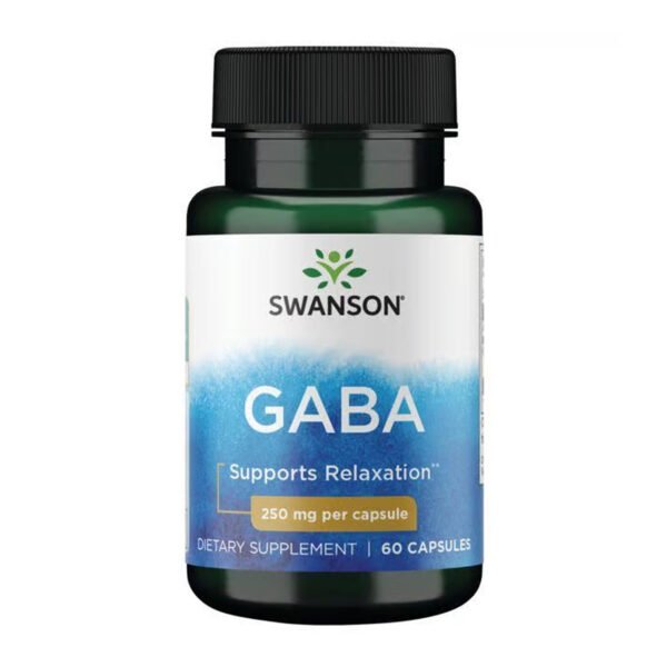 Swanson Gaba 250 мг — 60 капсул